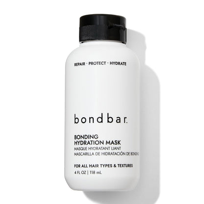 Bondbar Bonding Hydration Mask for Damaged Hair - Adds Volume, Smooths & Hydrates All Hair Types | Vegan & Cruelty-Free, 4 Fl Oz