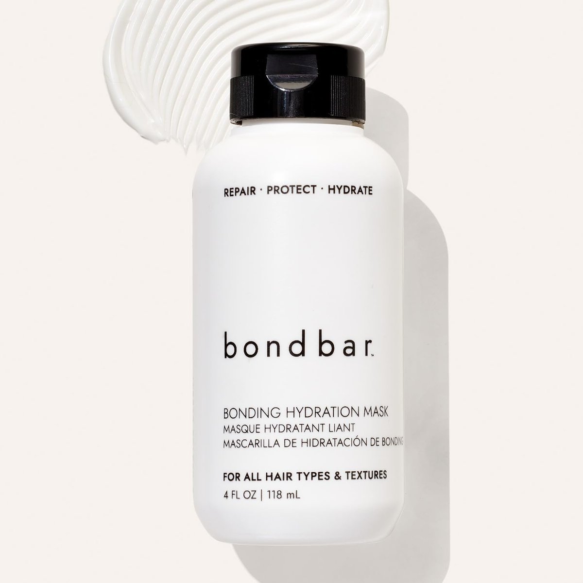 Bondbar Bonding Hydration Mask for Damaged Hair - Adds Volume, Smooths & Hydrates All Hair Types | Vegan & Cruelty-Free, 4 Fl Oz - görsel 7