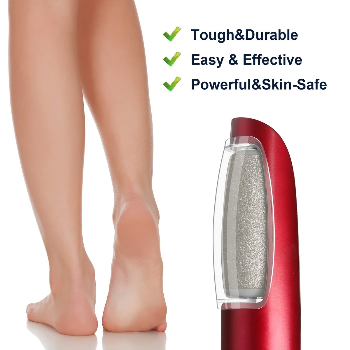 Replacement Roller Compatible with LINKEVAP Electric Foot File Callus Remover - 2 Pack - görsel 11