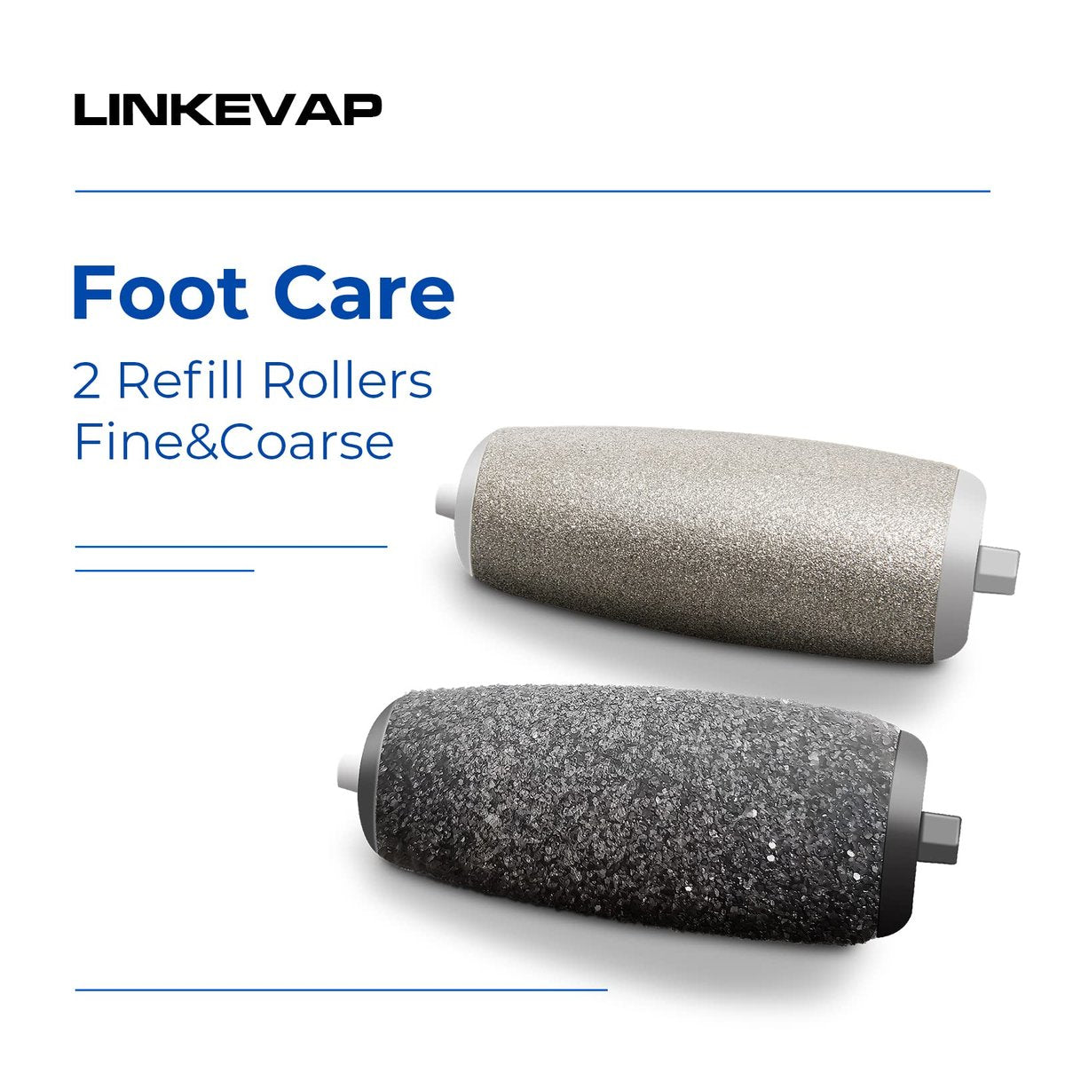 Replacement Roller Compatible with LINKEVAP Electric Foot File Callus Remover - 2 Pack - görsel 3