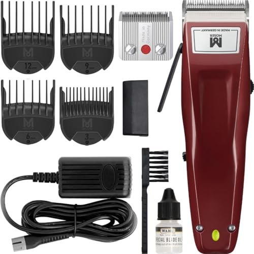 Moser 1430-0050 Professional Cord/Cordless Hair and Beard Clipper - Red - görsel 15