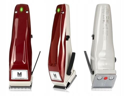 Moser 1430-0050 Professional Cord/Cordless Hair and Beard Clipper - Red - görsel 17
