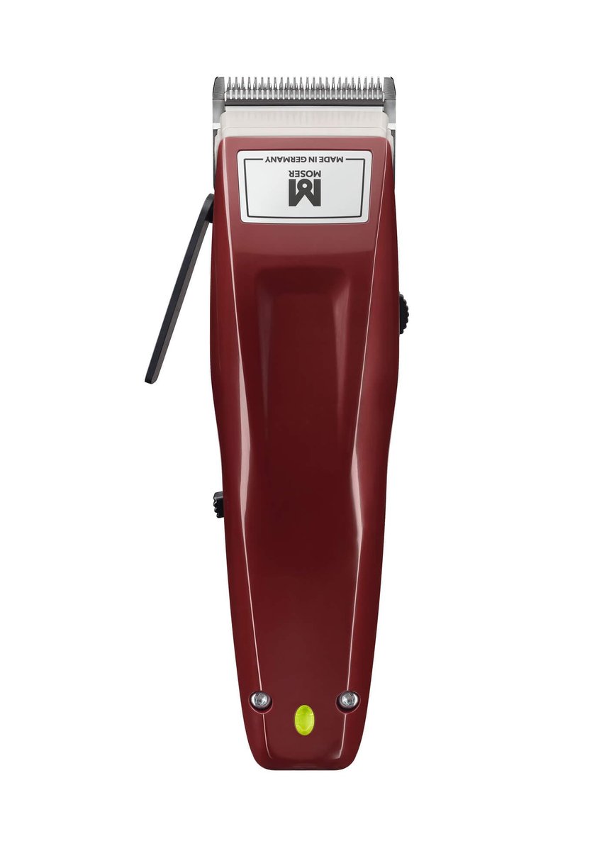 Moser 1430-0050 Professional Cord/Cordless Hair and Beard Clipper - Red - görsel 1