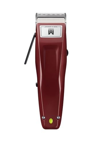 Moser 1430-0050 Professional Cord/Cordless Hair and Beard Clipper - Red