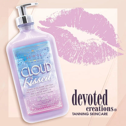 Devoted Creations Cloud Kissed Skin Moisturizer - Antioxidant & Hydrating Lotion for All Skin Types, 18.25 Fl Oz Avelisse