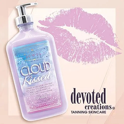 Devoted Creations Cloud Kissed Skin Moisturizer - Antioxidant & Hydrating Lotion for All Skin Types, 18.25 Fl Oz Avelisse