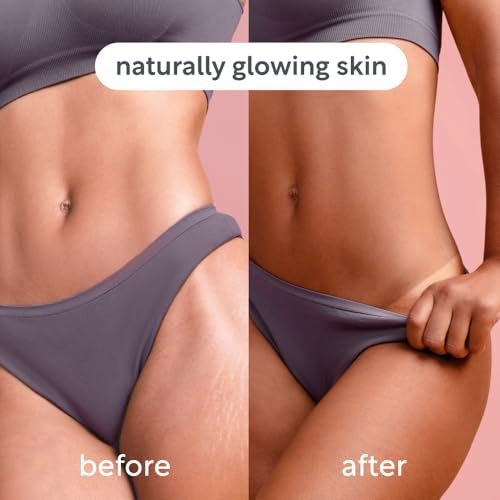 Lucy Bee Self Tan Mousse - Customizable Medium Self Tanning Foam for Natural Looking Tan, Quick-Drying, Dermatologist Approved for Sensitive Skin, Hydrating Coconut Water, Tropical Scent, 6.76 fl oz - görsel 6