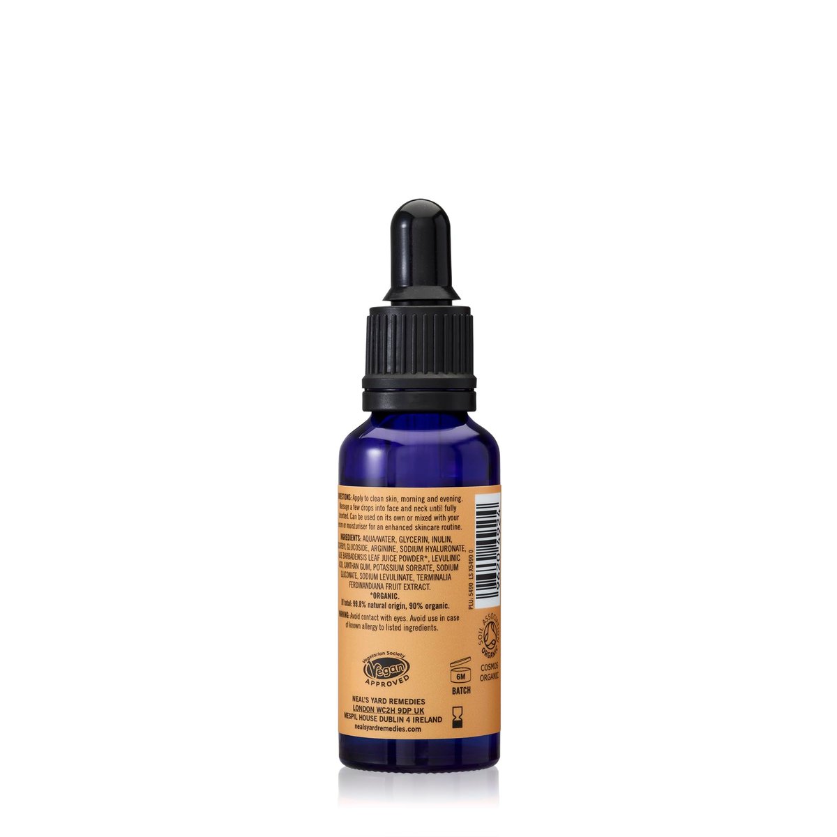 Neal's Yard Remedies Vitamin C Brightening Booster Face Serum with Kakadu Plum & Hyaluronic Acid, 25ml Avelisse