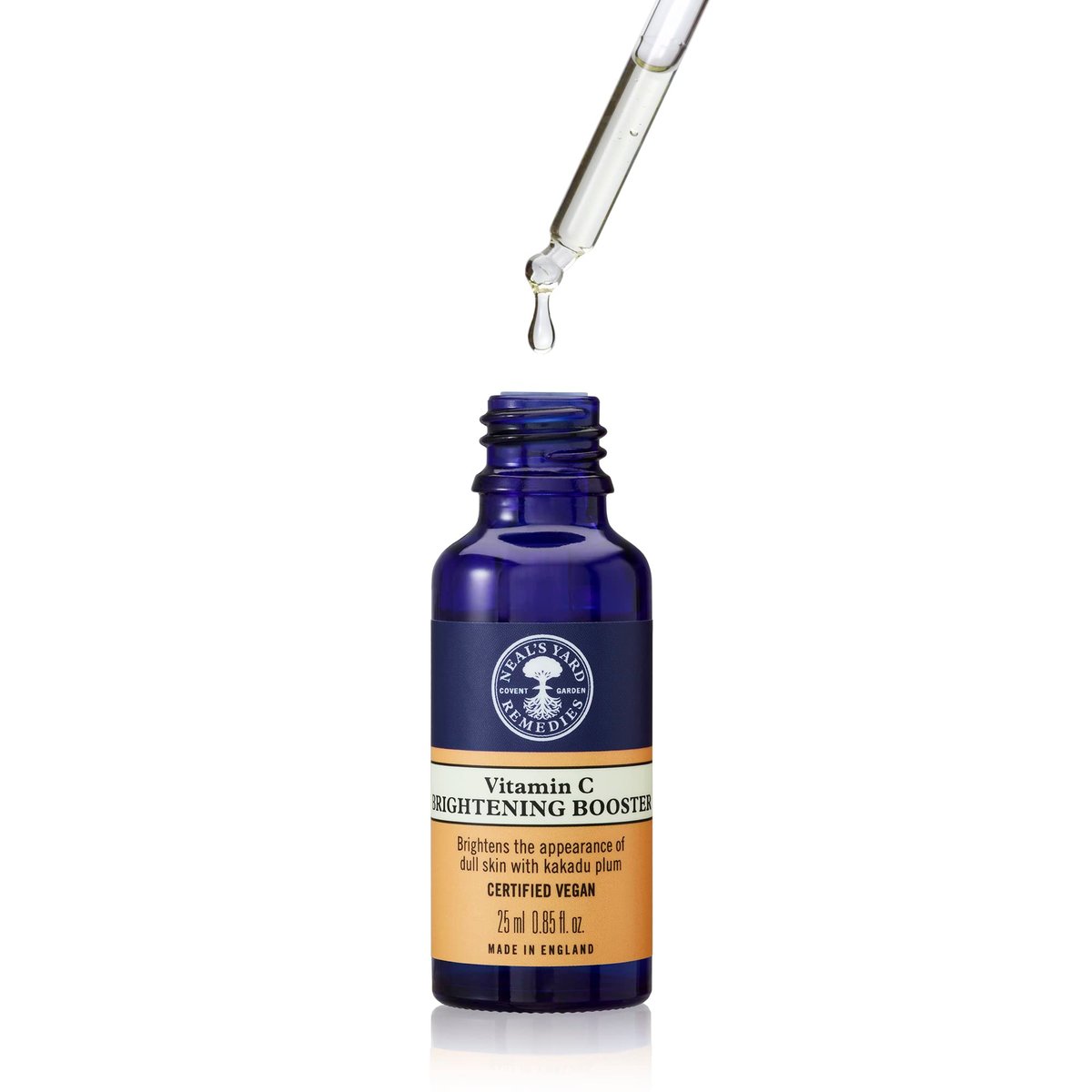 Neal's Yard Remedies Vitamin C Brightening Booster Face Serum with Kakadu Plum & Hyaluronic Acid, 25ml Avelisse
