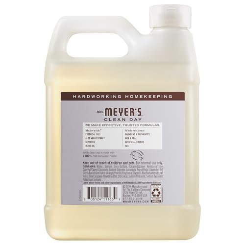 Mrs. MEYER'S CLEAN DAY Hand Soap Refill Variety Pack – 45.5 Fl Oz, Made with Essential Oils Avelisse