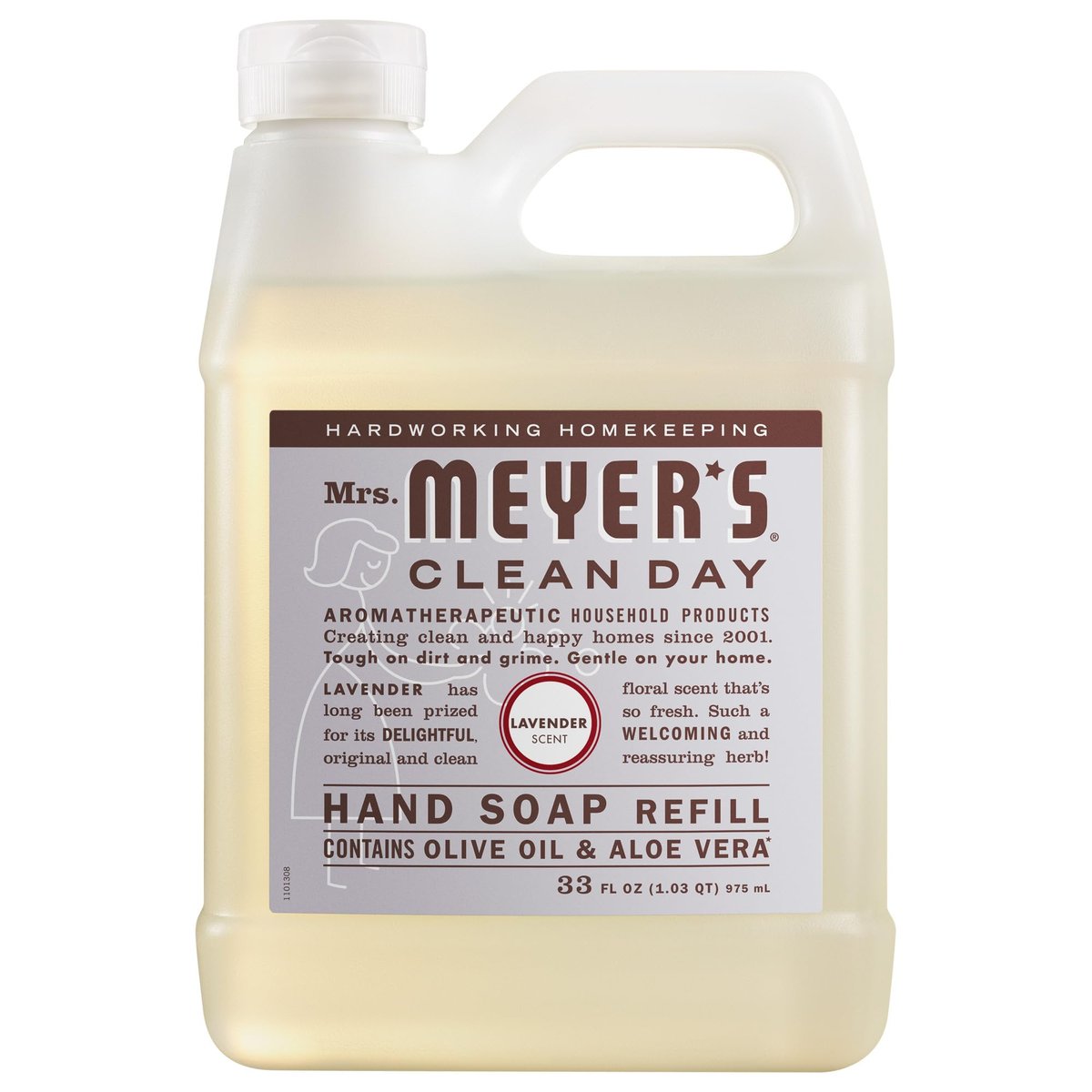 Mrs. MEYER'S CLEAN DAY Hand Soap Refill Variety Pack – 45.5 Fl Oz, Made with Essential Oils Avelisse