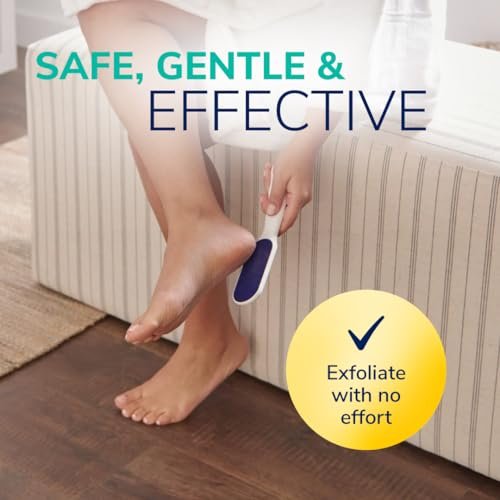 Dr. Scholl's Nano Glass Foot File for Hard Skin - Durable Callus Remover & Foot Scrubber, Hygienic Pedicure Tool, Long Lasting Foot Buffer for Soft Smooth Feet, 1 Count - görsel 6