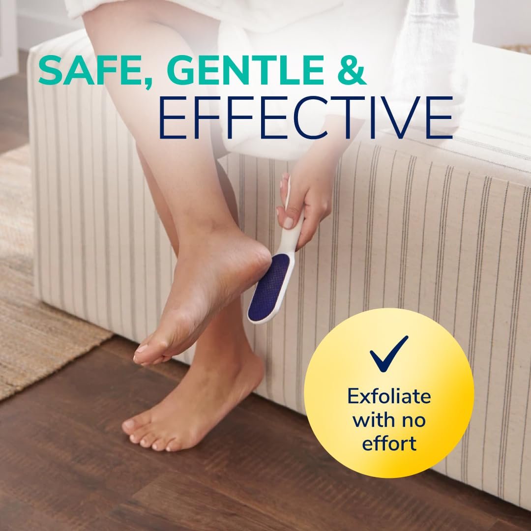 Dr. Scholl's Nano Glass Foot File for Hard Skin - Durable Callus Remover & Foot Scrubber, Hygienic Pedicure Tool, Long Lasting Foot Buffer for Soft Smooth Feet, 1 Count - görsel 5