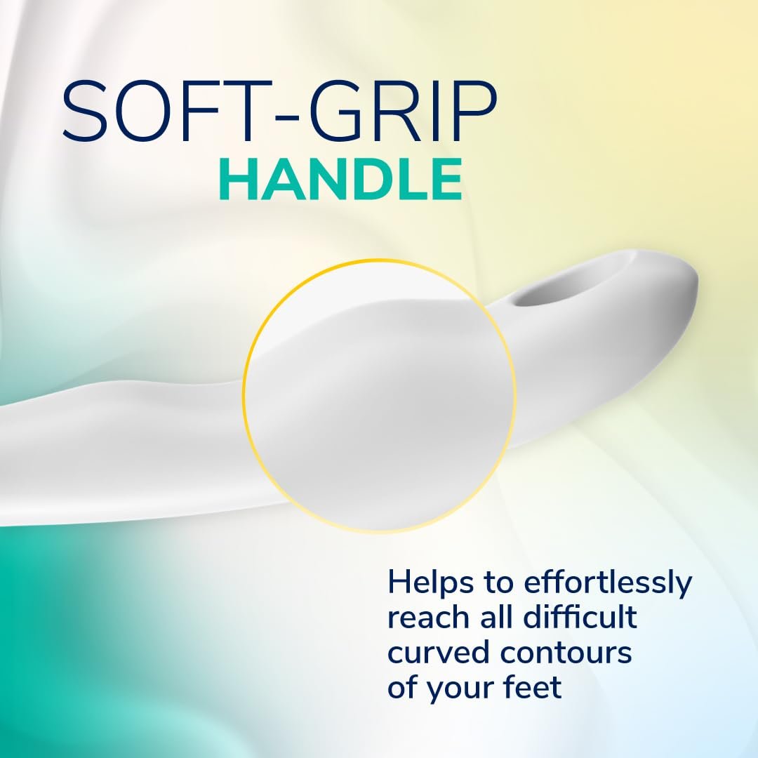 Dr. Scholl's Nano Glass Foot File for Hard Skin - Durable Callus Remover & Foot Scrubber, Hygienic Pedicure Tool, Long Lasting Foot Buffer for Soft Smooth Feet, 1 Count - görsel 7