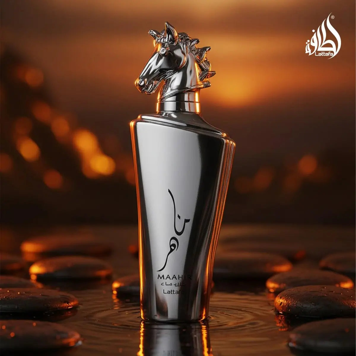 Lattafa Maahir Legacy Eau de Parfum for Men – Aromatic Spicy, Citrus & Amber Wood – 100 ml / 3.4 oz Long-Lasting Fragrance Avelisse