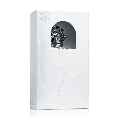 Lattafa Maahir Legacy Eau de Parfum for Men – Aromatic Spicy, Citrus & Amber Wood – 100 ml / 3.4 oz Long-Lasting Fragrance Avelisse