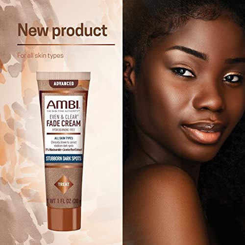 Ambi Even & Clear Advanced Fade Cream – Hydroquinone-Free Dark Spot Corrector with Niacinamide & Licorice Root, 1 Fl Oz - görsel 13