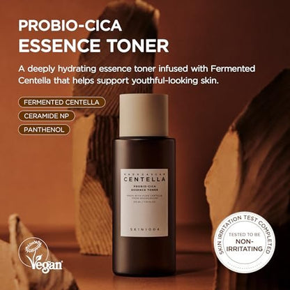 SKIN1004 Probio-Cica Essence Toner - Hydrating Face Toner with Fermented Centella Asiatica & 5 Types of Hyaluronic Acid, Soothing Korean Skin Care, 7.10 fl.oz (210ml)
