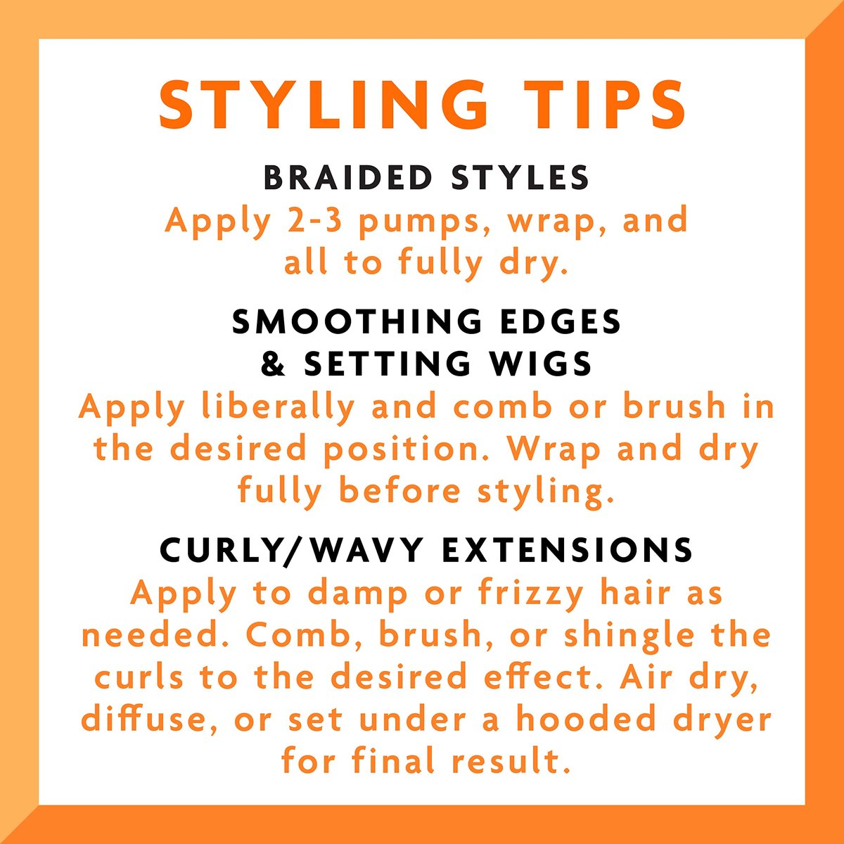 Cantu Protective Styles by Angela Set & Refresh Foam with Apple Cider Vinegar & Aloe, 8 oz - görsel 12