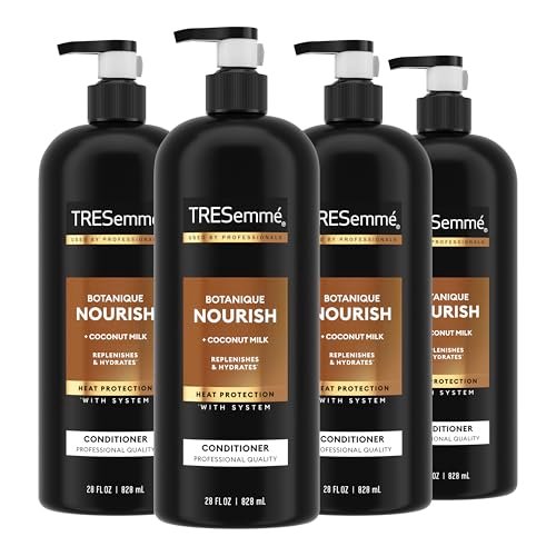 TRESemmé Botanique Nourish Conditioner with Coconut Milk & Aloe Vera, 4-Pack (28 Fl Oz Total) Avelisse
