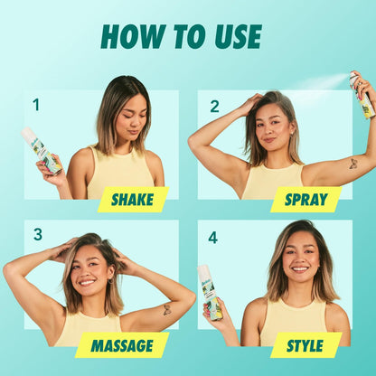Batiste Dry Shampoo Original Fragrance Classic Clean - Refresh Hair and Absorb Oil Between Washes, 5.71 oz