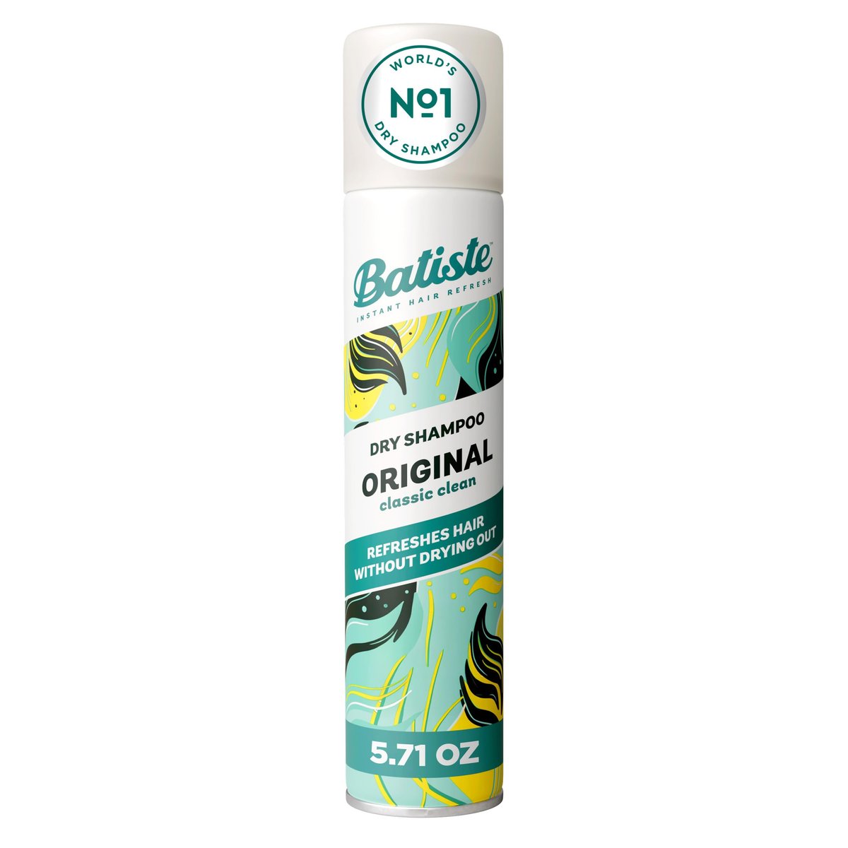 Batiste Dry Shampoo Original Fragrance Classic Clean - Refresh Hair and Absorb Oil Between Washes, 5.71 oz - görsel 1