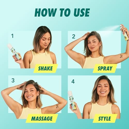 Batiste Dry Shampoo Original Fragrance Classic Clean - Refresh Hair and Absorb Oil Between Washes, 5.71 oz - görsel 16