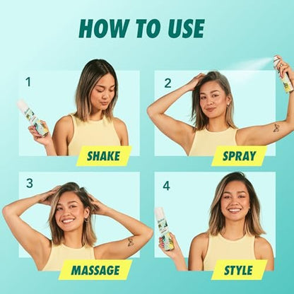 Batiste Dry Shampoo Original Fragrance Classic Clean - Refresh Hair and Absorb Oil Between Washes, 5.71 oz