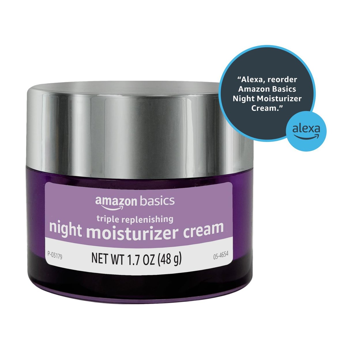 Triple Replenishing Moisturizer Night Cream with Vitamin C, Glycerin, and Shea Butter – 1.7 oz Avelisse