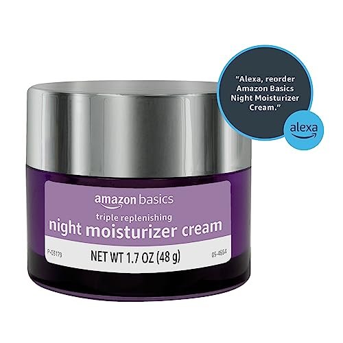 Triple Replenishing Moisturizer Night Cream with Vitamin C, Glycerin, and Shea Butter – 1.7 oz Avelisse