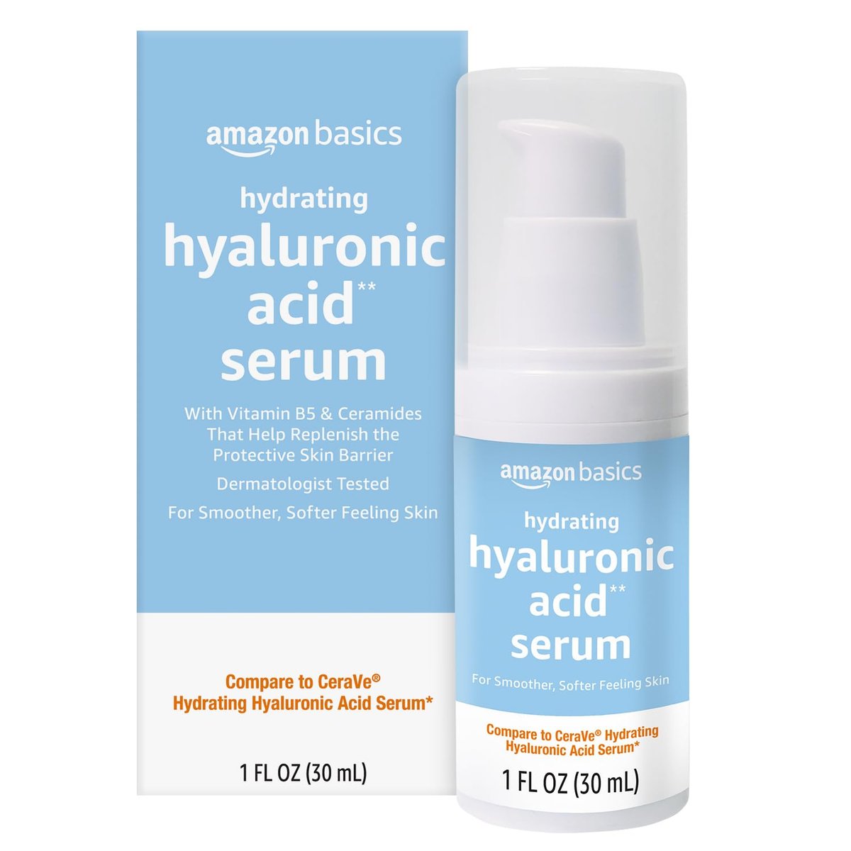 Hydrating Hyaluronic Acid Serum with Ceramides & Vitamin B – 1 fl oz Avelisse