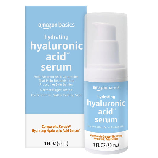 Hydrating Hyaluronic Acid Serum with Ceramides & Vitamin B – 1 fl oz Avelisse