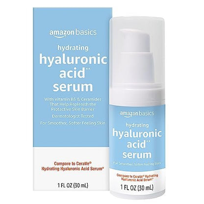 Hydrating Hyaluronic Acid Serum with Ceramides & Vitamin B – 1 fl oz Avelisse