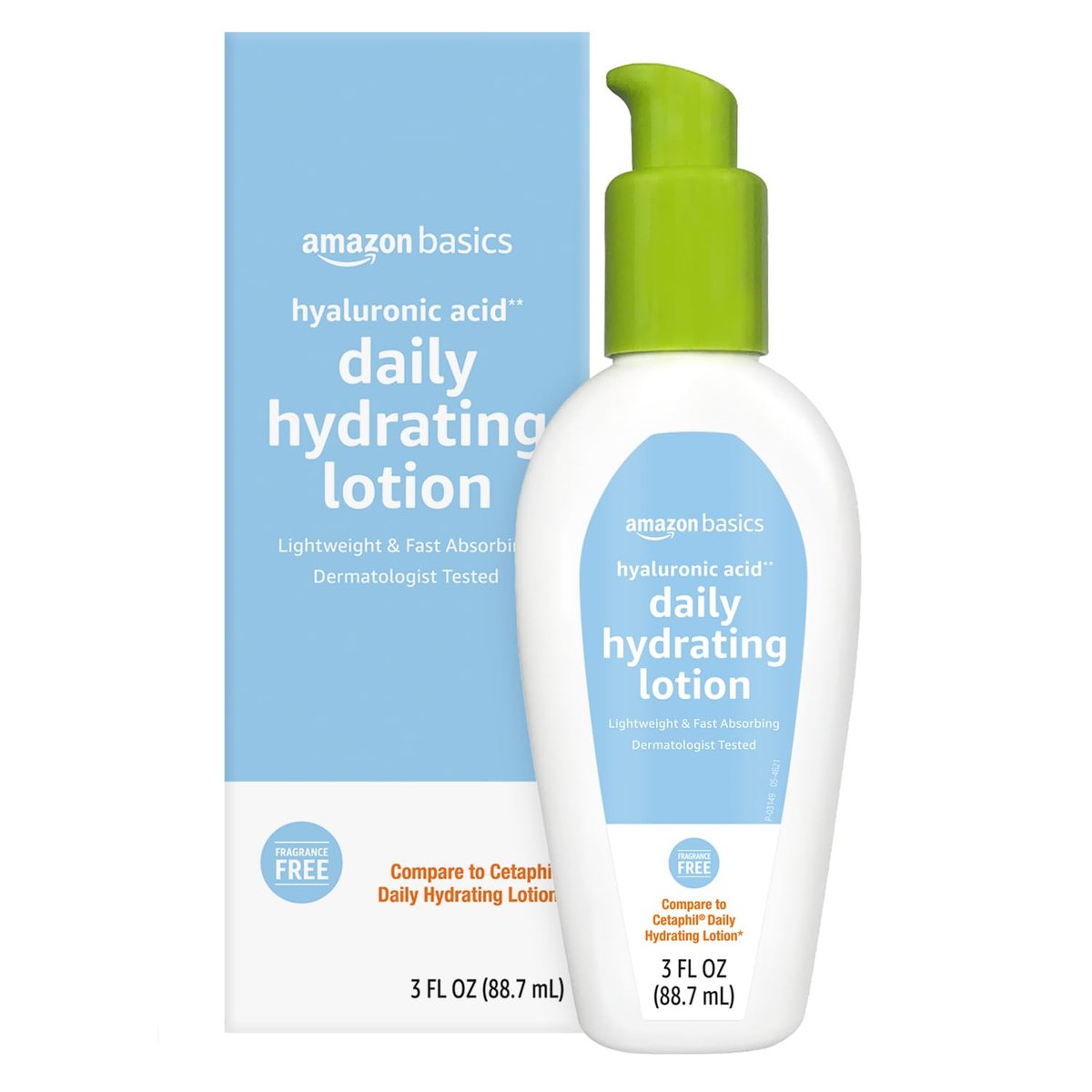 Hyaluronic Acid Face Moisturizer – Hydrating, Oil-Free, Fragrance-Free, Dermatologist Tested, 3 Fl Oz - görsel 1