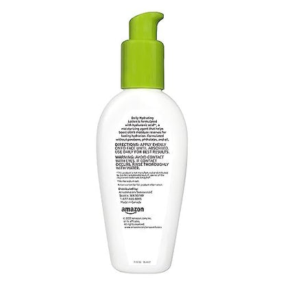 Hyaluronic Acid Face Moisturizer – Hydrating, Oil-Free, Fragrance-Free, Dermatologist Tested, 3 Fl Oz