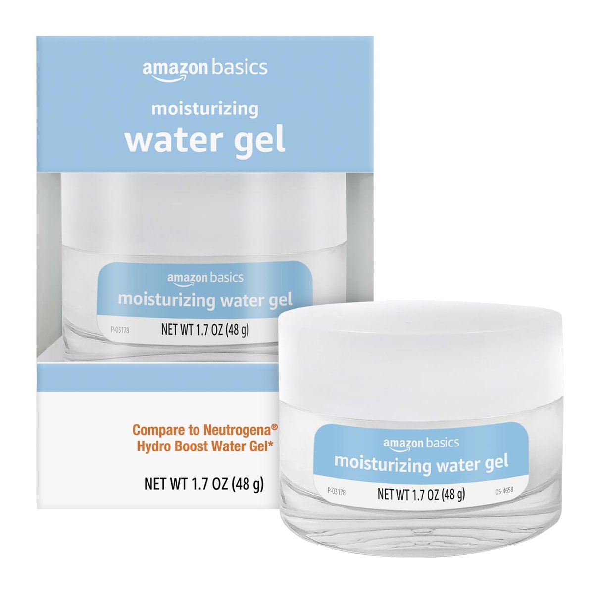Moisturizing Water Gel with Hyaluronic Acid, Refreshing, 1.7 oz Avelisse