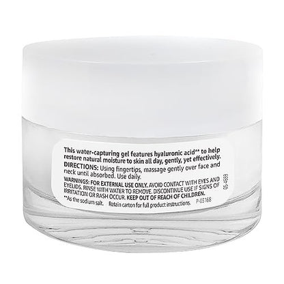 Moisturizing Water Gel with Hyaluronic Acid, Refreshing, 1.7 oz Avelisse