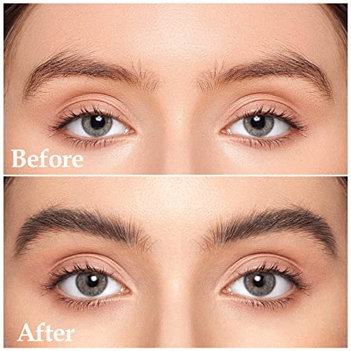 Boobeen Liquid Eyebrow Pen - 0.01mm Precision Tip Micro Brow Pen for Natural, Long-Lasting Eyebrow Makeup (Grey Brown, 0.35 oz) - görsel 6