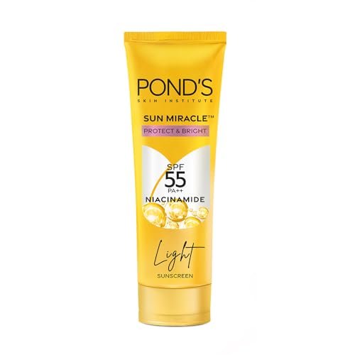 POND'S Sun Miracle SPF 55 PA+++ Light Sunscreen 50g | Daily Face Sun Protection - görsel 2