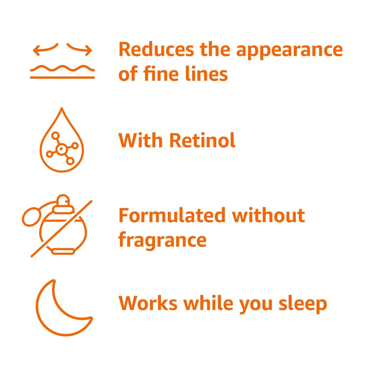 Retinol Under Eye Cream for Fine Lines & Wrinkles - Fragrance Free Night Treatment, 0.5 oz Avelisse