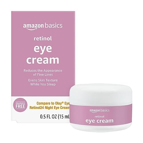 Retinol Under Eye Cream for Fine Lines & Wrinkles - Fragrance Free Night Treatment, 0.5 oz Avelisse