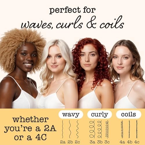 SAUCE BEAUTY Crème Brulee Curl Custard - Frizz Control & Curl Defining Cream with Cocoa Butter, Coconut Oil & Tangerine Oil for Wavy & Coily Hair (10.5 Fl Oz) Avelisse