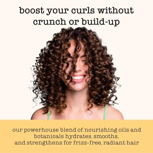 SAUCE BEAUTY Crème Brulee Curl Custard - Frizz Control & Curl Defining Cream with Cocoa Butter, Coconut Oil & Tangerine Oil for Wavy & Coily Hair (10.5 Fl Oz) Avelisse