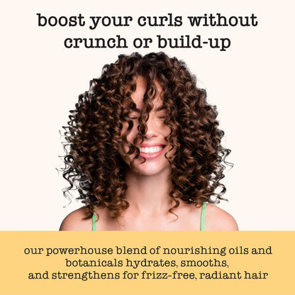SAUCE BEAUTY Crème Brulee Curl Custard - Frizz Control & Curl Defining Cream with Cocoa Butter, Coconut Oil & Tangerine Oil for Wavy & Coily Hair (10.5 Fl Oz) Avelisse