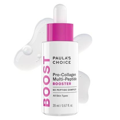 Paula’s Choice Pro-Collagen Multi-Peptide Booster Face Serum – Wrinkle Serum with Hyaluronic Acid & Amino Acids, Fragrance-Free, 0.67 oz Avelisse