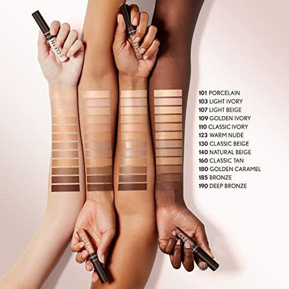COVERGIRL Clean Invisible Concealer - Light Ivory 103, Lightweight Hydrating Vegan Formula, 0.23 oz