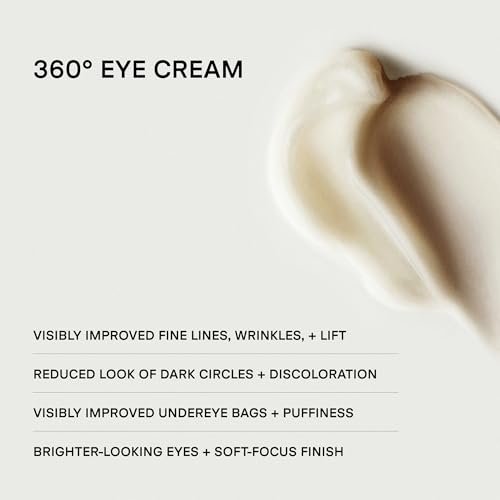 U Beauty The RETURN Eye Concentrate – Anti-Aging Eye Cream with Peptides & Antioxidants for Brighter, Tighter Under Eyes – Reduce Fine Lines, Puffiness & Dark Circles (0.5 fl oz) Avelisse