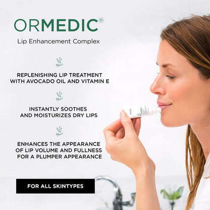 IMAGE Skincare Ormedic pH Balancing Lip Enhancement Complex - Clear & Sheer Pink (Set of 2) - Hydrating Lip Plumper with Avocado Oil & Vitamin E Avelisse