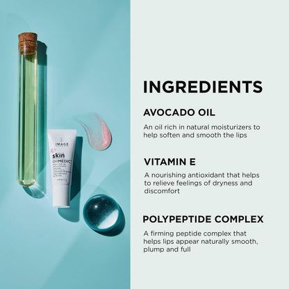 IMAGE Skincare Ormedic pH Balancing Lip Enhancement Complex - Clear & Sheer Pink (Set of 2) - Hydrating Lip Plumper with Avocado Oil & Vitamin E Avelisse