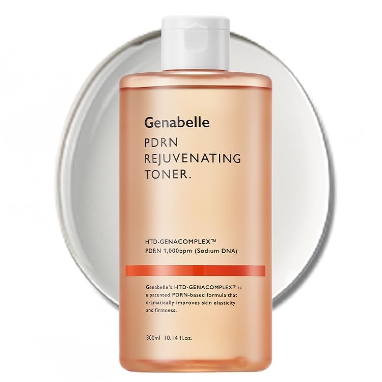 Genabelle PDRN Rejuvenating Toner - Deep Hydration & Skin Barrier Support with PDRN, Panthenol, Hyaluronic Acid - 300ml Avelisse